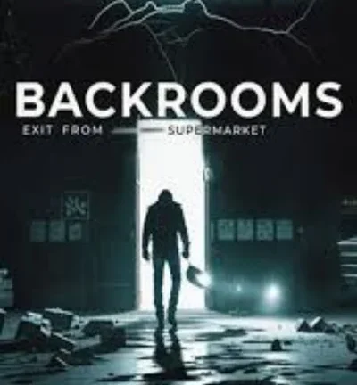 Backrooms Exit from Supermarket Horror
