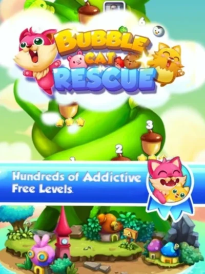 Bubble Cats Rescue
